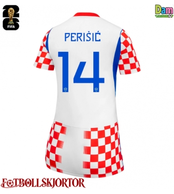 Kroatien Ivan Perisic #14 Hemmatröja Dam VM 2026 Kortärmad